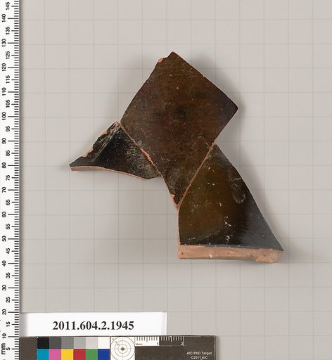 Terracotta fragment of a Nolan neck-amphora (jar)