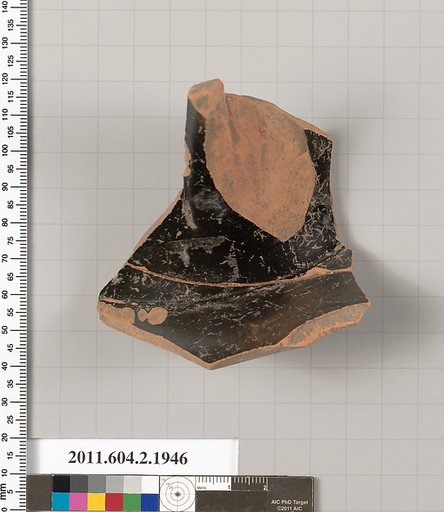 Terracotta fragment of a Nolan neck-amphora (jar)