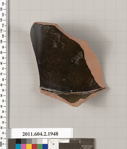 Terracotta fragment of a Nolan neck-amphora (jar)