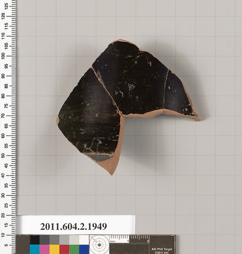 Terracotta fragment of a Nolan neck-amphora (jar)