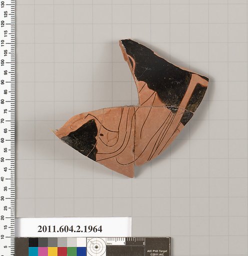 Terracotta fragment of a Nolan neck-amphora (jar)
