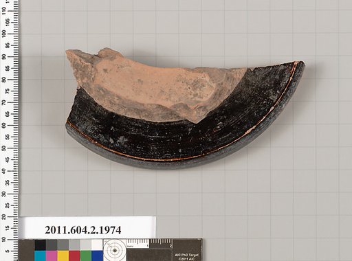 Terracotta fragment of a Nolan neck-amphora (jar)