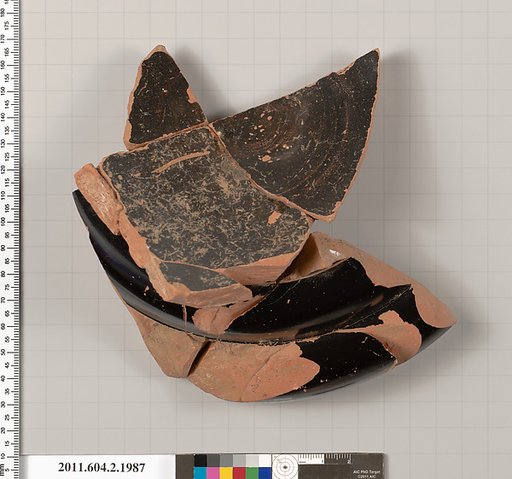 Terracotta fragment of a krater (bowl for mixing wine and water)