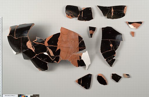Terracotta fragments of an amphora (jar)