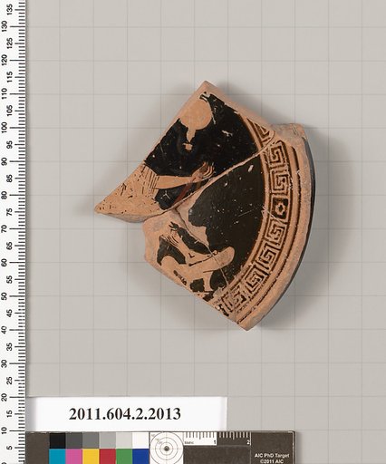 Terracotta fragment of a plate