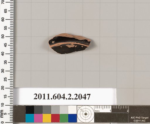 Terracotta fragment of a kalathos