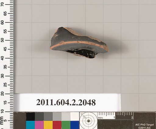 Terracotta fragment of a kalathos