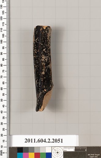 Terracotta fragment of a column-krater (bowl for mixing wine and water)?