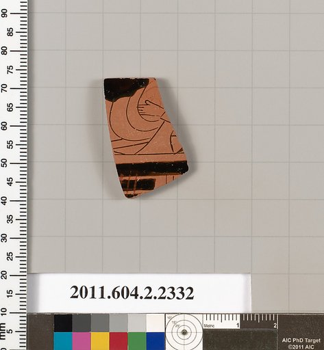 Terracotta fragment of a skyphos (deep drinking cup)