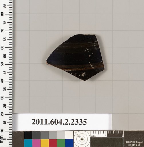 Terracotta fragment of a skyphos (deep drinking cup)?