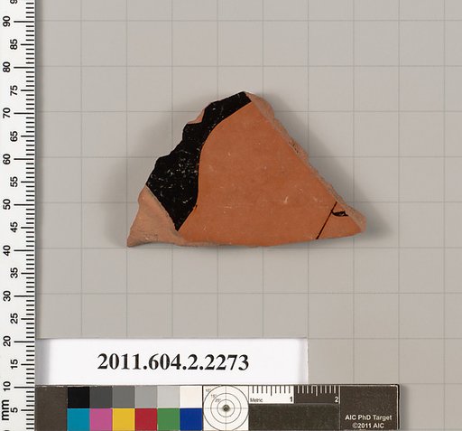 Terracotta fragment of a krater (bowl for mixing wine and water)?