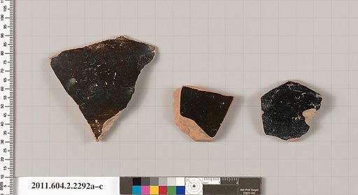 Terracotta fragments of column-kraters (bowls for mixing wine and water)?
