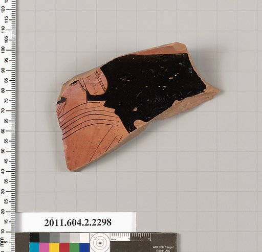 Terracotta fragment of a bell-krater (bowl for mixing wine and water)