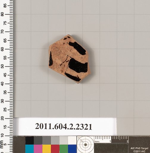 Terracotta fragment of a skyphos (deep drinking cup)