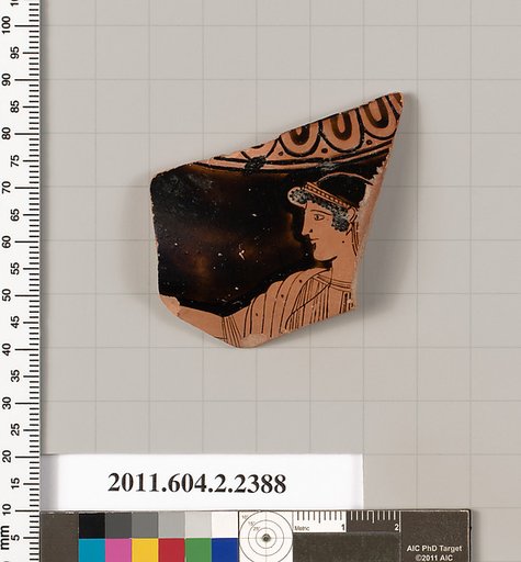 Terracotta fragment of an oinochoe (jug)?