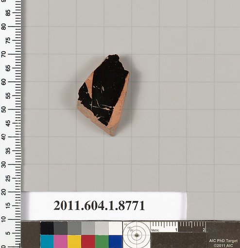 Terracotta fragment of a kylix (drinking cup)