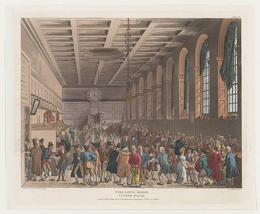 The Long Room, Custom House
