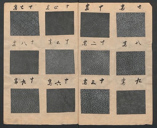 Book of Designs (Osaka chō Sakoeya) 大阪町迫江屋