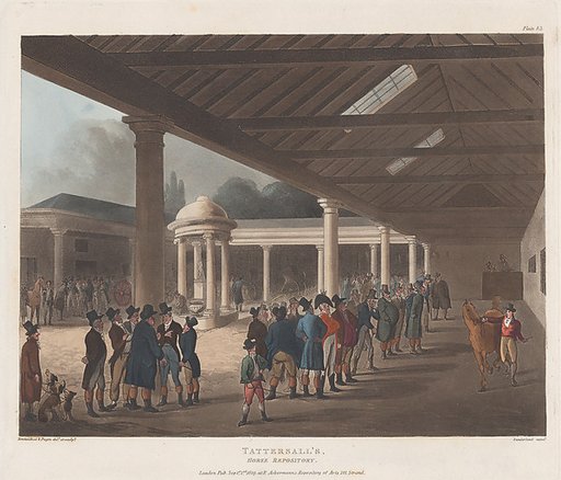 Tattersall's, Horse Repository, Hyde Park Corner