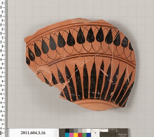 Terracotta fragment of an neck-amphora (jar)