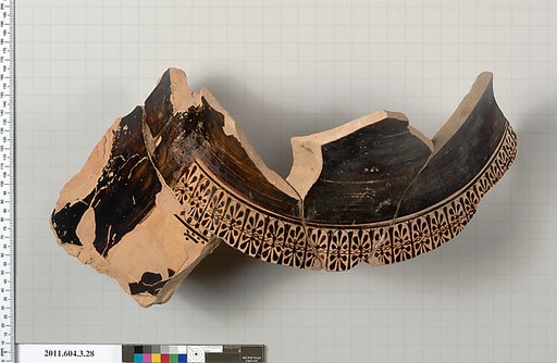 Terracotta fragment of an amphora (jar)