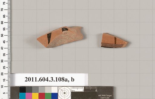Terracotta fragments of amphorae (jars)