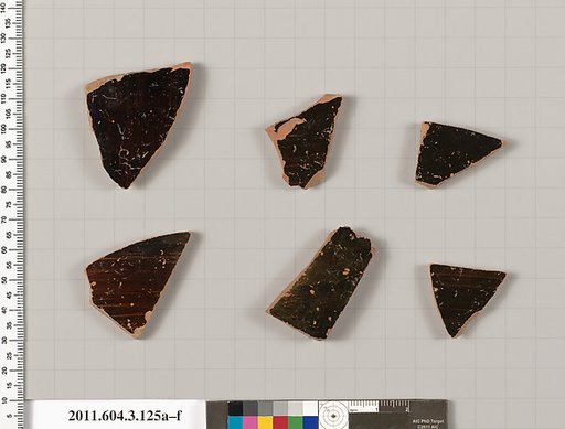 Terracotta fragments of amphorae (jars)