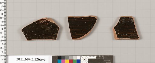 Terracotta fragments of amphorae (jars)