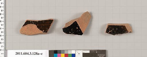 Terracotta fragments of amphorae (jars)