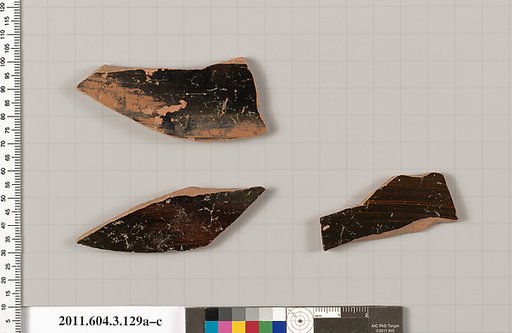 Terracotta fragments of amphorae (jars)