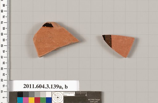 Terracotta fragments from closed shapes