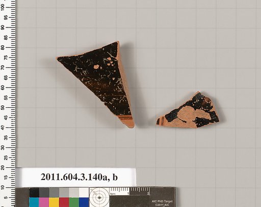 Terracotta fragments from closed shapes