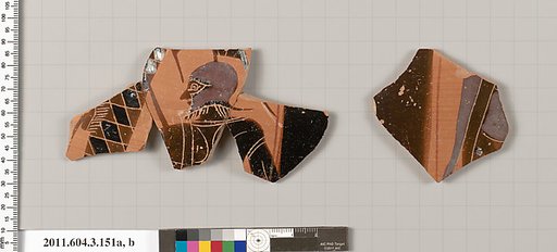 Terracotta fragments of an amphora (jar)