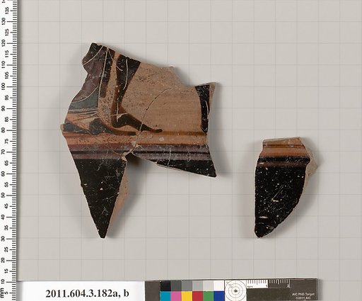 Terracotta fragments of an amphora (jar)
