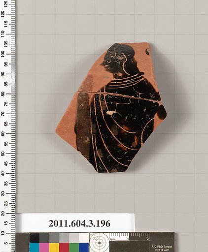 Terracotta fragment of a neck-amphora (jar)