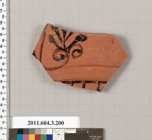 Terracotta fragment of a neck-amphora (jar)