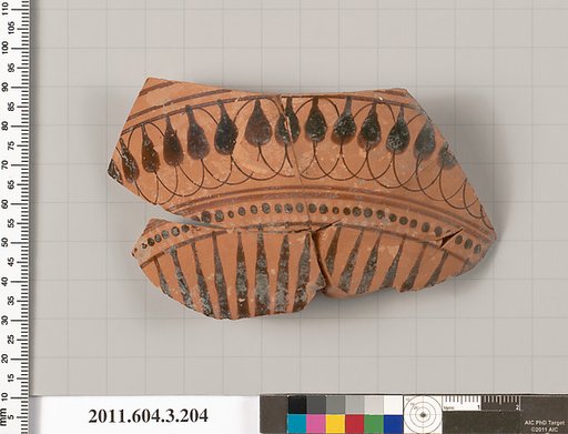 Terracotta fragment of a neck-amphora (jar)