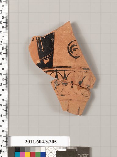 Terracotta fragment of a neck-amphora (jar)