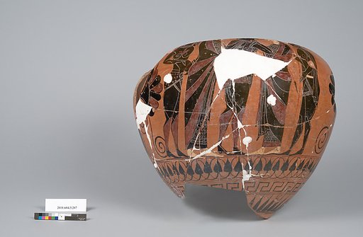 Terracotta fragment of neck-amphora (jar)