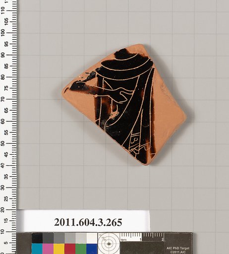 Terracotta fragment of a neck-amphora (jar)