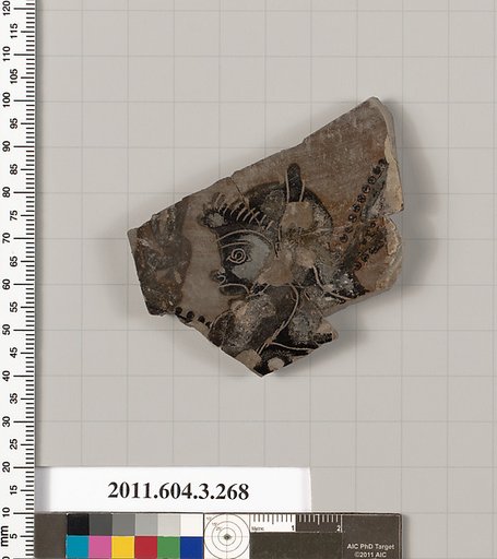 Terracotta fragment of a neck-amphora (jar)