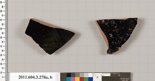 Terracotta fragments of amphorae (jars)
