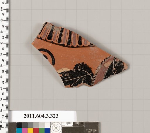 Terracotta fragment of a neck-amphora (jar)