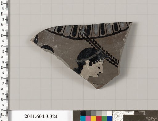 Terracotta fragment of a neck-amphora (jar)