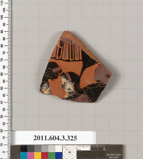 Terracotta fragment of a neck-amphora (jar)