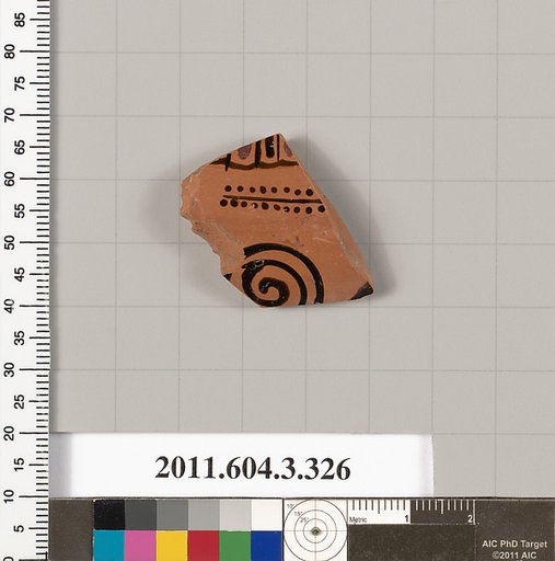 Terracotta fragment of a neck-amphora (jar)