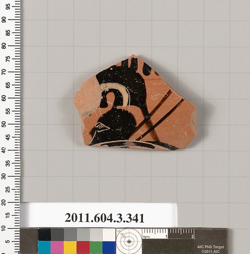 Terracotta fragment of a neck-amphora (jar)