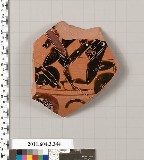 Terracotta fragment of a neck-amphora (jar)