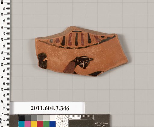 Terracotta fragment of a neck-amphora (jar)