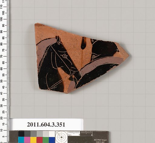 Terracotta fragment of a neck-amphora (jar)